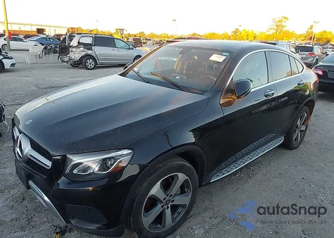 2018 Mercedes-Benz Glc 300 Coupe 4Matic из США, поврежденный, VIN WDC0J4KB5JF407341